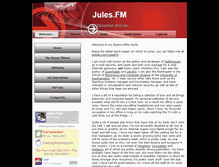 Tablet Screenshot of jules.fm